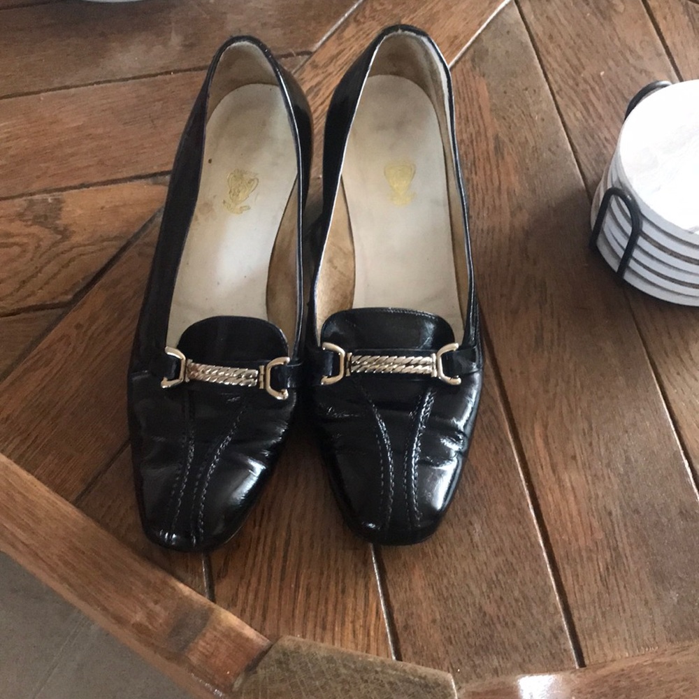 Black Gucci shoes!